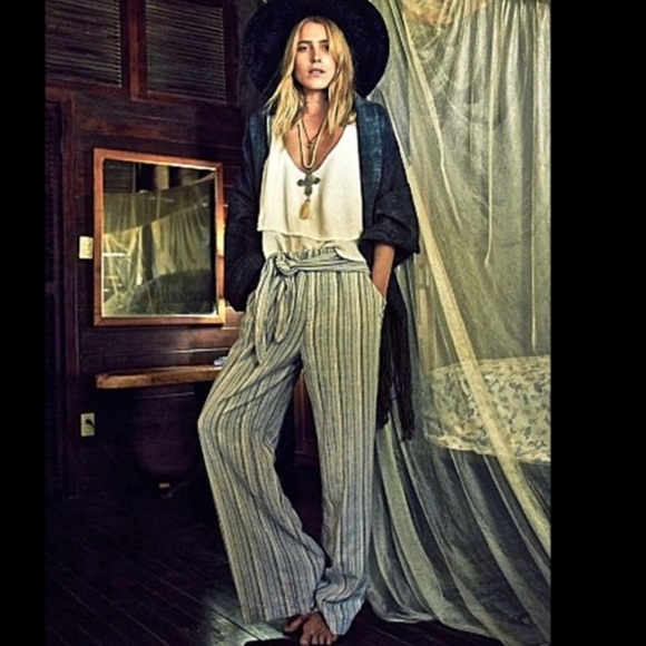 Free People Pants - Free People Wrap around the World Pants